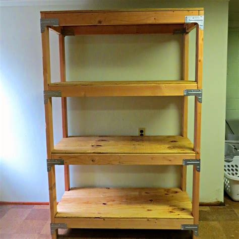 heavy duty 2x4 shelves